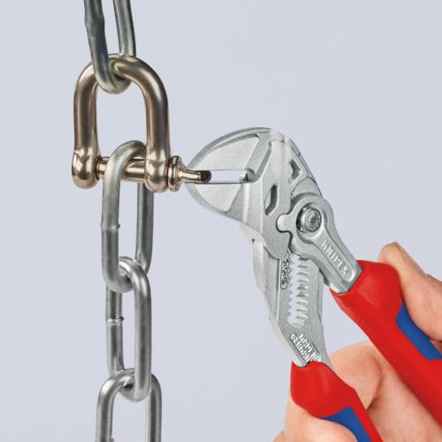 Knipex Pliers Wrench Pliers and a Wrench in a Single Tool Multi-Component Handles 180 mm 86 05 180